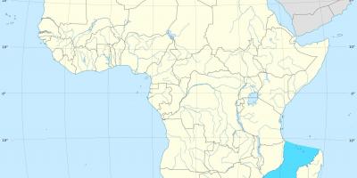 قناة موزمبيق أفريقيا خريطة